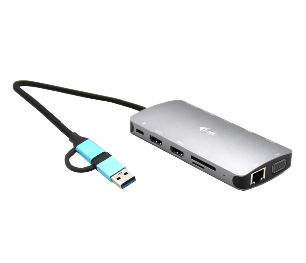 I-TEC USB 3.0 USB-C/TB 3x Display Travel Nano Dock LAN PD100 CANANOTDOCKPD - 1083728 - zdjęcie